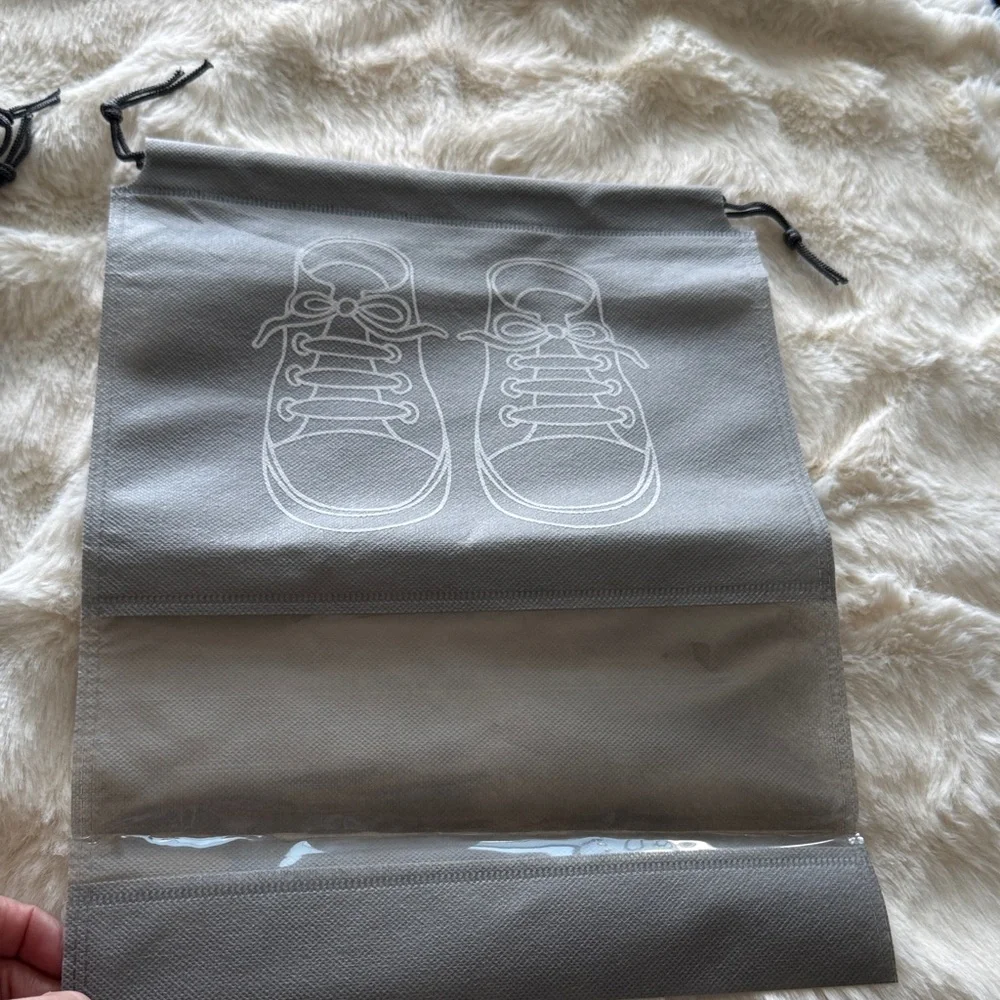Gray Shoe Storage Bag